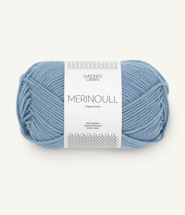Merinoull Blå Hortensia
