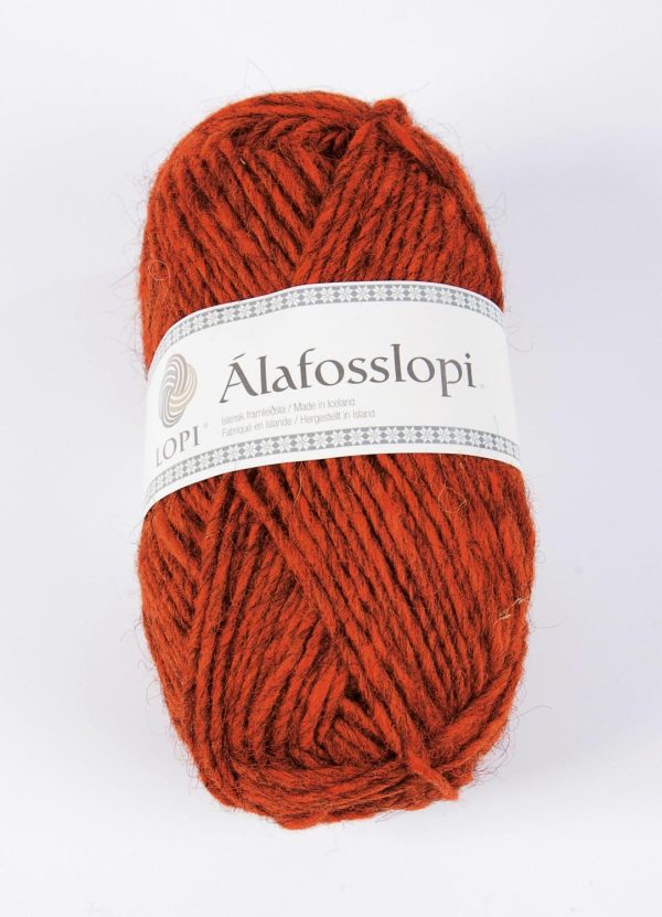 Alafosslopi 100g Burnt orange