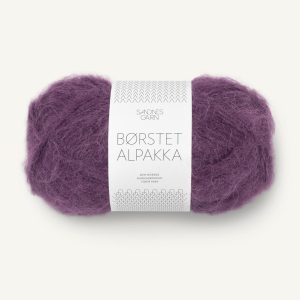 Børstet Alpakka Bjørnebærsaft