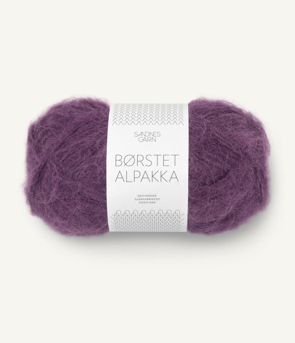 Børstet Alpakka Bjørnebærsaft