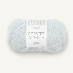 Børstet Alpakka Arctic Ice Nm 2,2/1