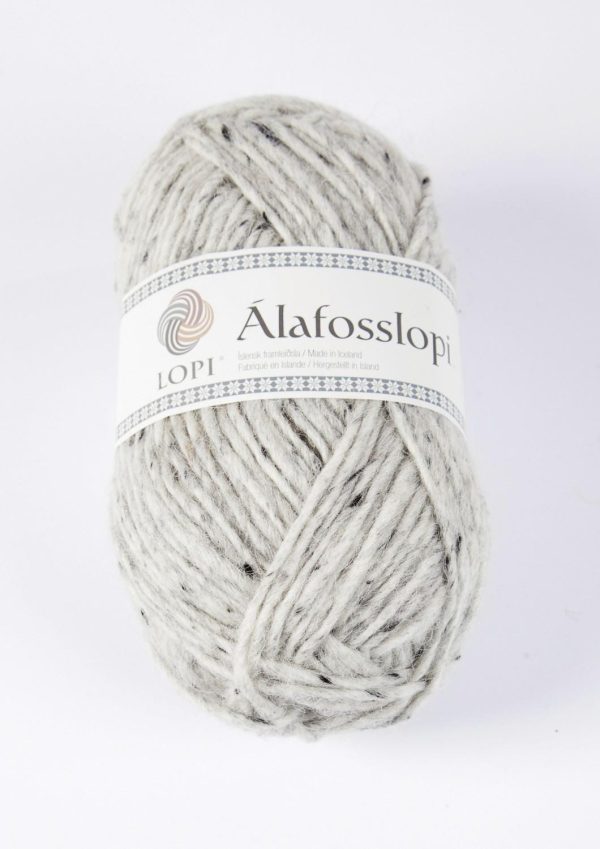 Alafosslopi 100g Light grey tweed