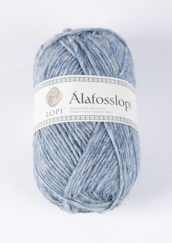 Alafosslopi 100g Light denim heather
