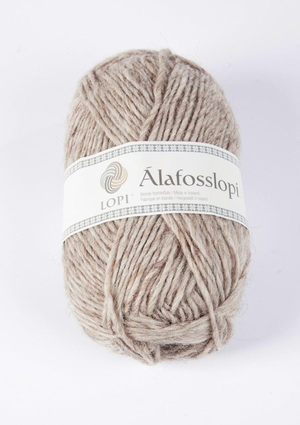 Alafosslopi 100g Light beige heather