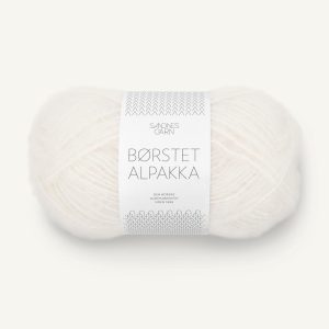Børstet Alpakka Rumba Red Nm 2,2/1